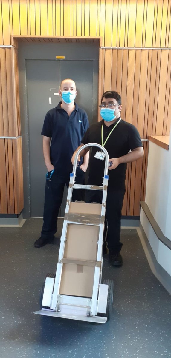 Congratulations to Amir who has started where he left off in March with Receipt &amp; Distribution @SalfordRoyalNHS this time in paid employment 👊👍 #hardworkpaysoff #supportedinternship #srft #nhs #wearepure #greatteam #independence #workready #proud