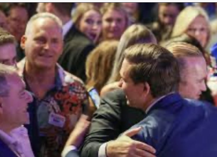Frthewoodpile's tweet photo. @PalmerReport Thank you for this #FloridaMan highlight. @GovRonDeSantis has lots more in common with trump, even his love for #LevAndIgor https://t.co/9VE2hcgqFf