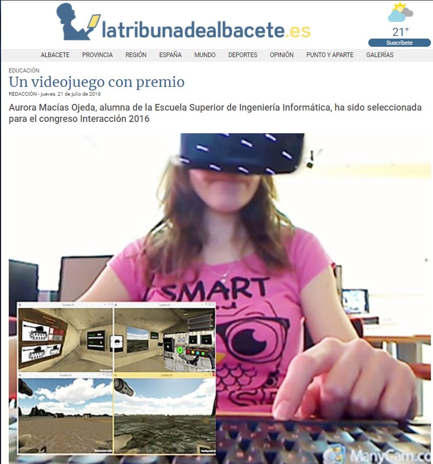 auroratmo's tweet photo. #FelizDomingo #HappySunday #TankWarVR #VirtualReality #CollaborativeSystems #VideoGames #SoftwareEngineering #HCI #STEM #GeekGirl #GirlPower https://t.co/eR77Zyc0ep