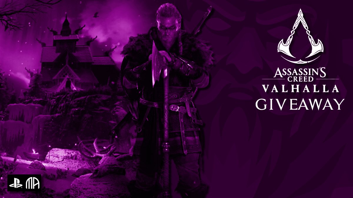 AllianceMystic's tweet photo. Have you entered our #AssassinsCreedValhalla #giveaway for your chance to win a Physical Playstation 5 copy of the game? Don't forget! #GiveawayAlert 

https://t.co/s9PunvQ4St

@RtMystic @SGH_RTs https://t.co/DEYqrCGpSj