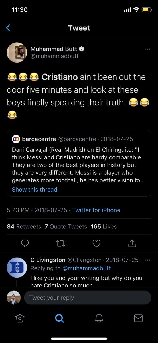 Just a couple more. For context in the first pic. Neymar had 4 goals and Ronaldo 24 in that year. Not really in comparison but of course he tries to force Also last pic: almost 10 different strikers in Europe average the same amount of shots/game as Cristiano, but 