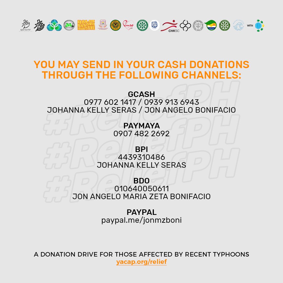 upgems's tweet photo. #ReliefPH

As of 12 PM today, we've already reached 75% of our Phase 2 target of PHP 250,000.00! We're also currently preparing for Phase 3 of the donation drive 🥰 Thank you to all who donated! 

Breakdown of proceeds &amp; donation channels in the replies! 👇

#ClimateJusticeNow https://t.co/2VfMV7Lhwv