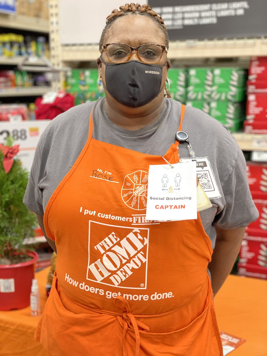 Keeping your distance to stay safe, thanks Rose , our morning captain for social distancing. <a href="/OrrinBurkett/">Orrin Burkett</a> @thd0063 <a href="/rausch_edward/">Edward Rausch</a> <a href="/XioTHD/">Xiomara Lemus</a> <a href="/CoughlanCasey/">casey coughlan</a> <a href="/nakeva/">Nakeva Corothers</a>