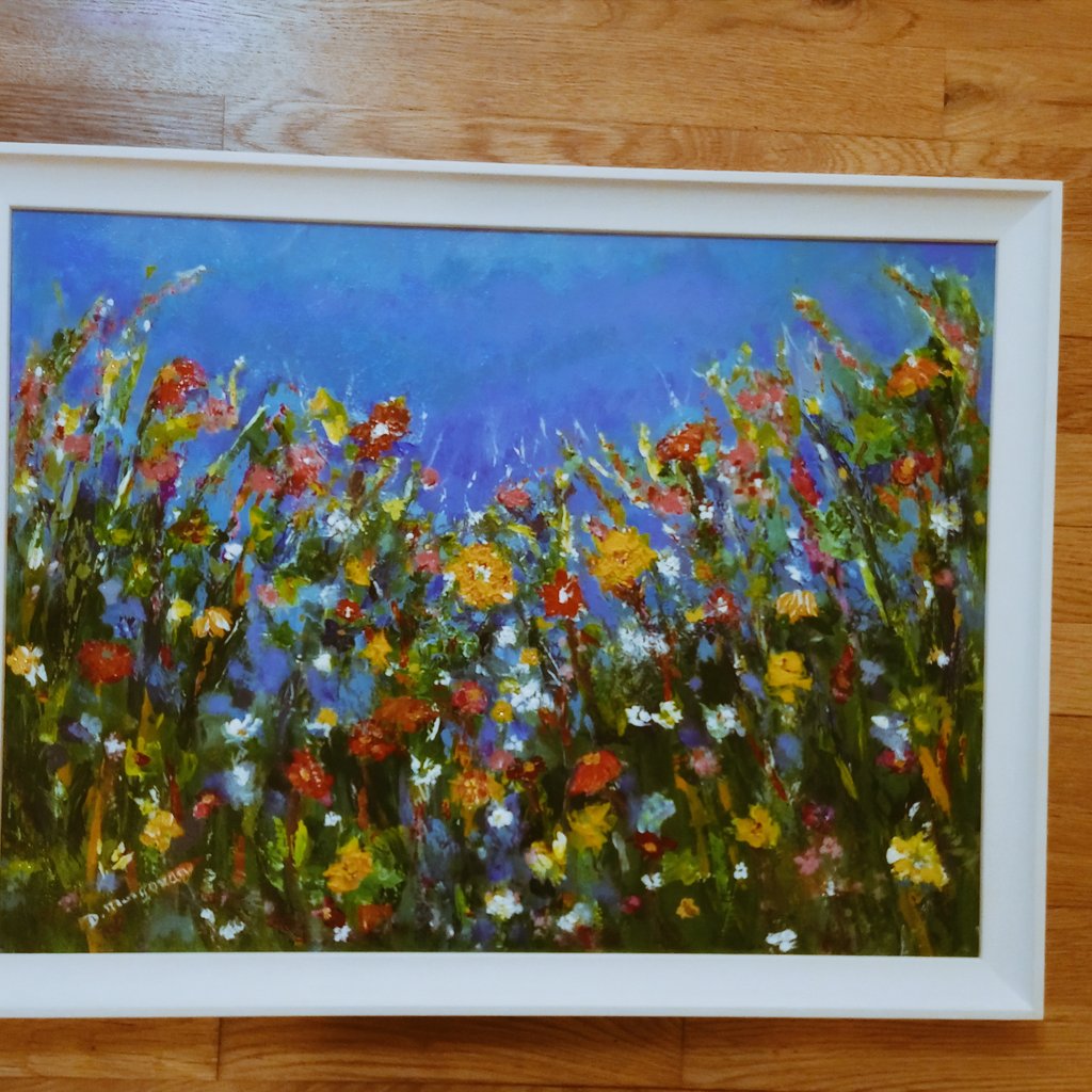 Hi all here is one of my large Framed, original paintings for sale,
Summers Dream 
300euros