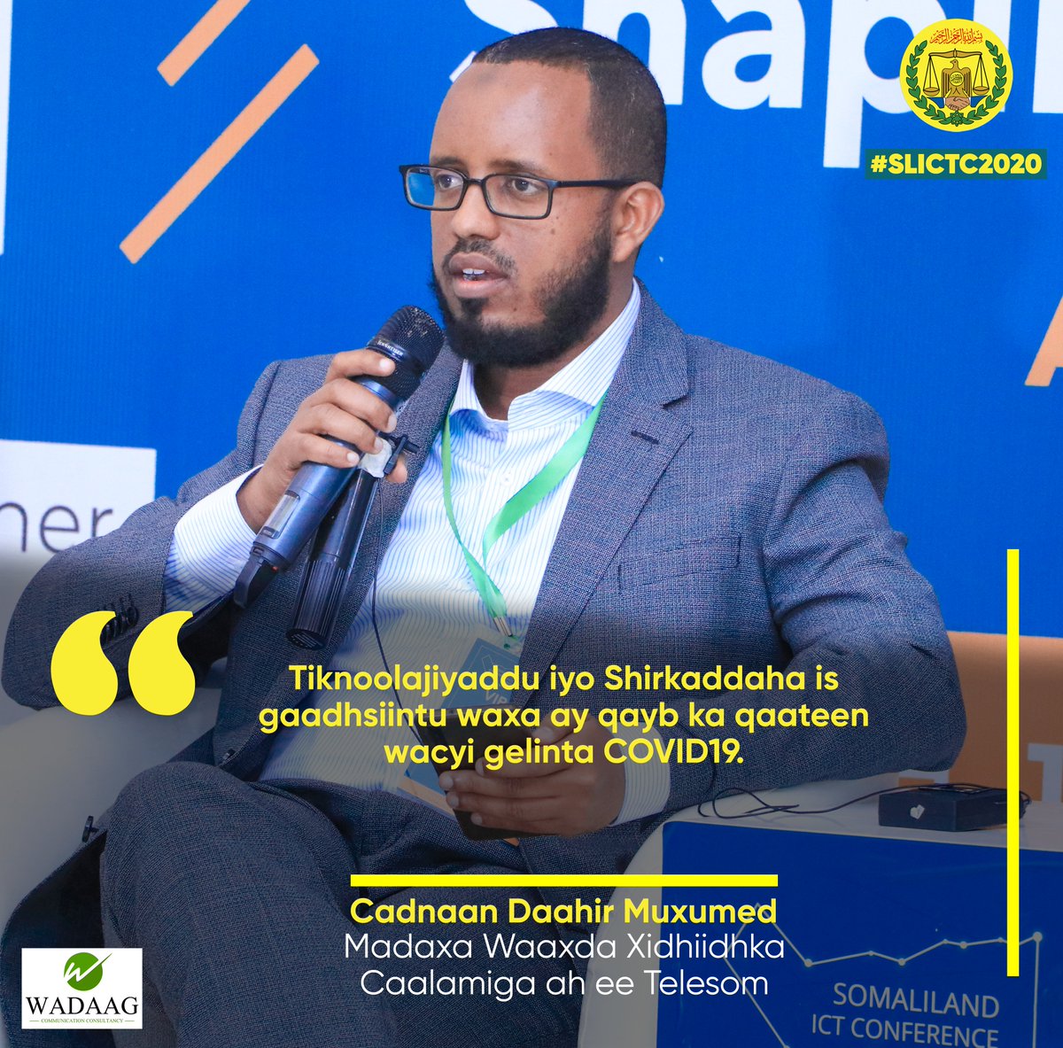 MICT_Somaliland's tweet image. #SLICTC2020