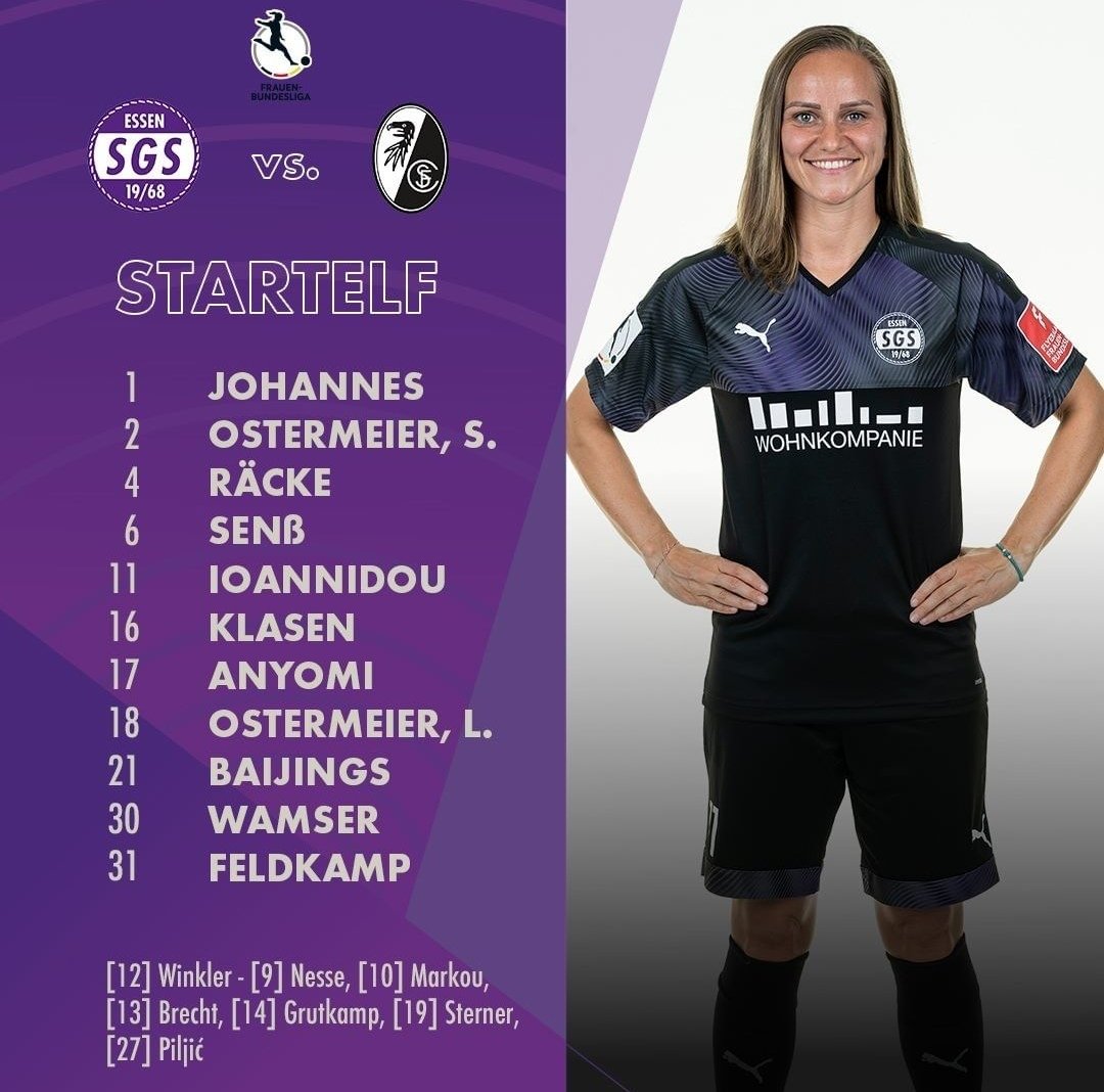 sgsessen_eng's tweet photo. 🚨 The starting team for today 🚨

📸 sgs_essen (Instagram) https://t.co/Ycqc3g2klV