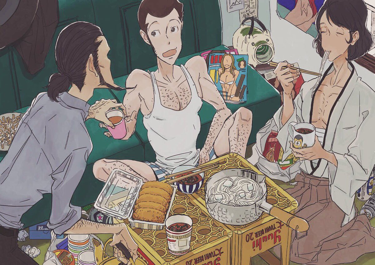 線が上手に描けると満足してベタ塗りで仕上げることが多いので、塗ってあるものが殆ど無かった…!
#皆さん線画と塗った後を見せてください 
