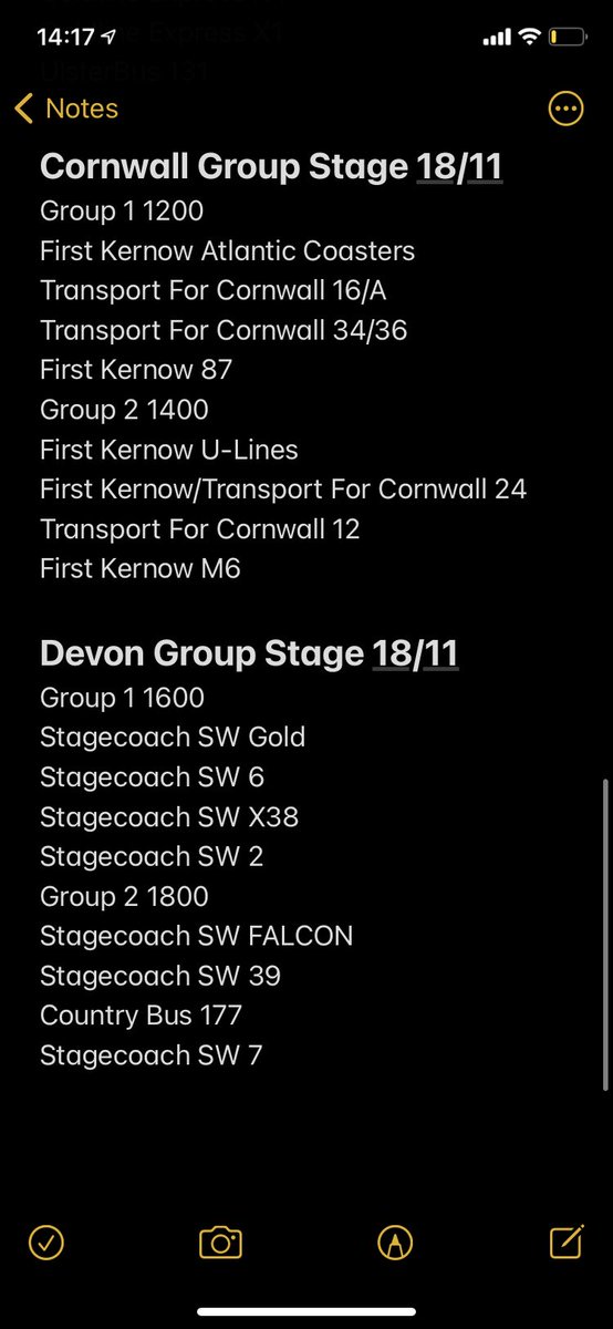 bestofbritbus's tweet photo. Cornwall and Devon’s Group Stage are the next to be published. Groups will kick off on Wednesday 18th from 12. Some tough looking groups to say the least! ^WL
@by_Kernow @ByKernow @TFCbuses @StagecoachSW #countrybusdevon https://t.co/zZ0BxSEbl6