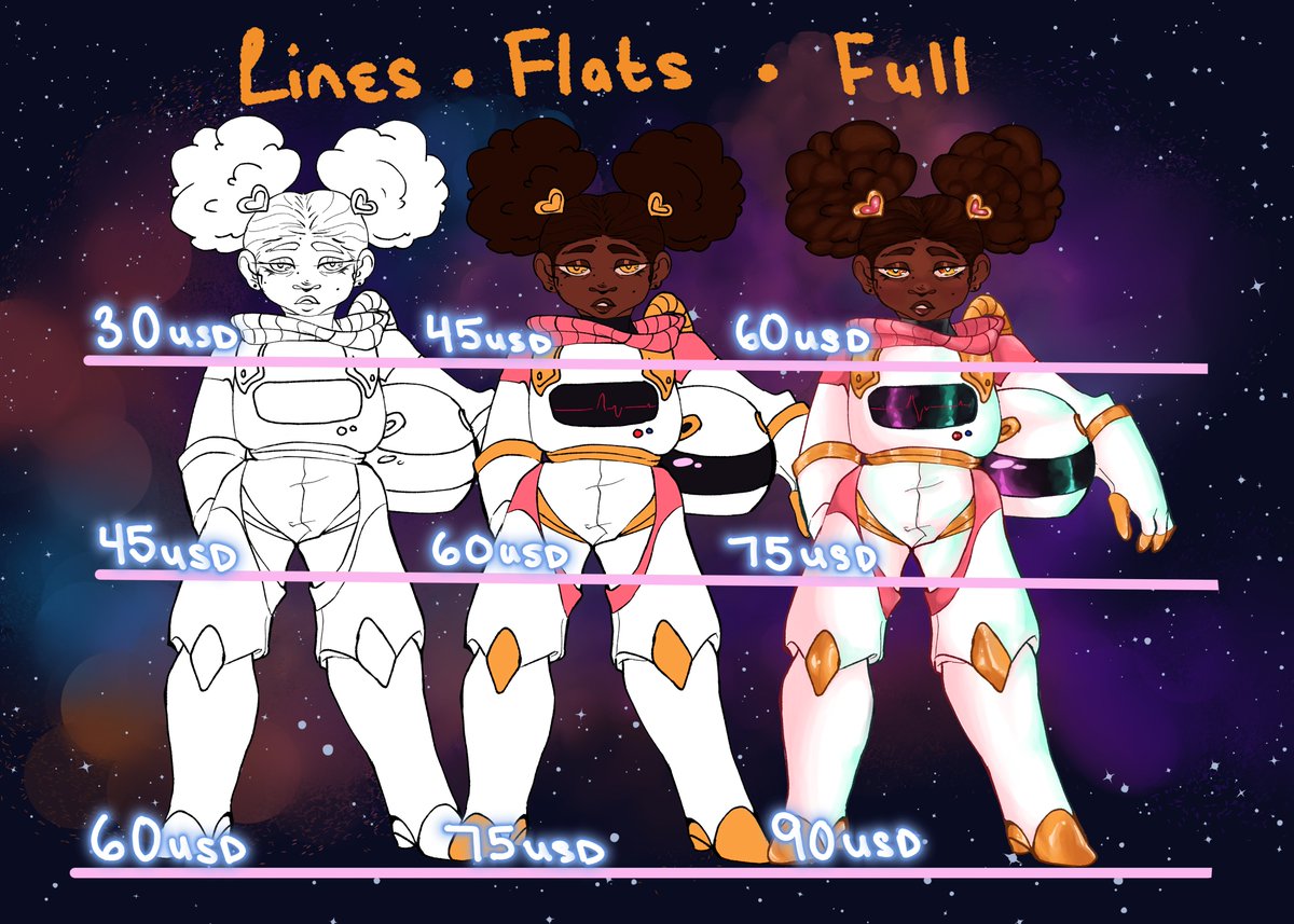 galaxmousey's tweet photo. COMMS RE-OPENING! My art has grown, so you get a fresh new Comm page! Wow! https://t.co/f6GwyziNxO