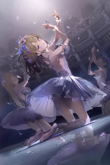 舞台で🦋 