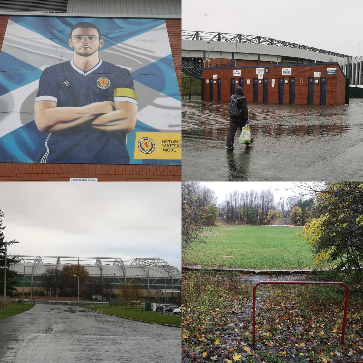 Next is Hampden Stadium, unbelievably home to 2 home ties next year for Scotland in Euro2020. Did you know Andy Robertson used to...oh, you've heard. The functional Toryglen Football Centre is nearby, and one-time home to Third Lanark, the evocative Cathkin Park. 4/7