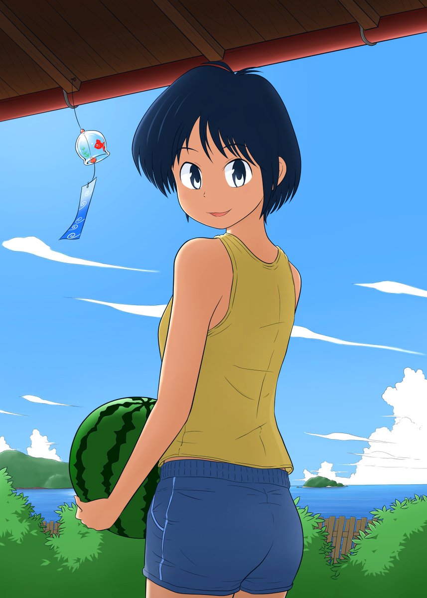 #皆さん線画と塗った後を見せてください 