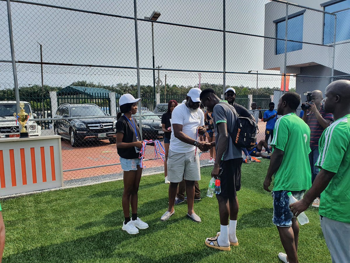 The third place match goes to @goldenagefootballteam #lockdowncup