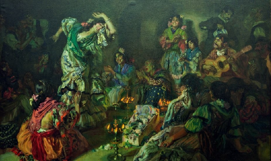 Renacentista3's tweet photo. "EL VELATORIO", de José María López Mezquita (1910) https://t.co/4Qjzqr0JGq @MuseosAndalucia https://t.co/SO03kTQpmw