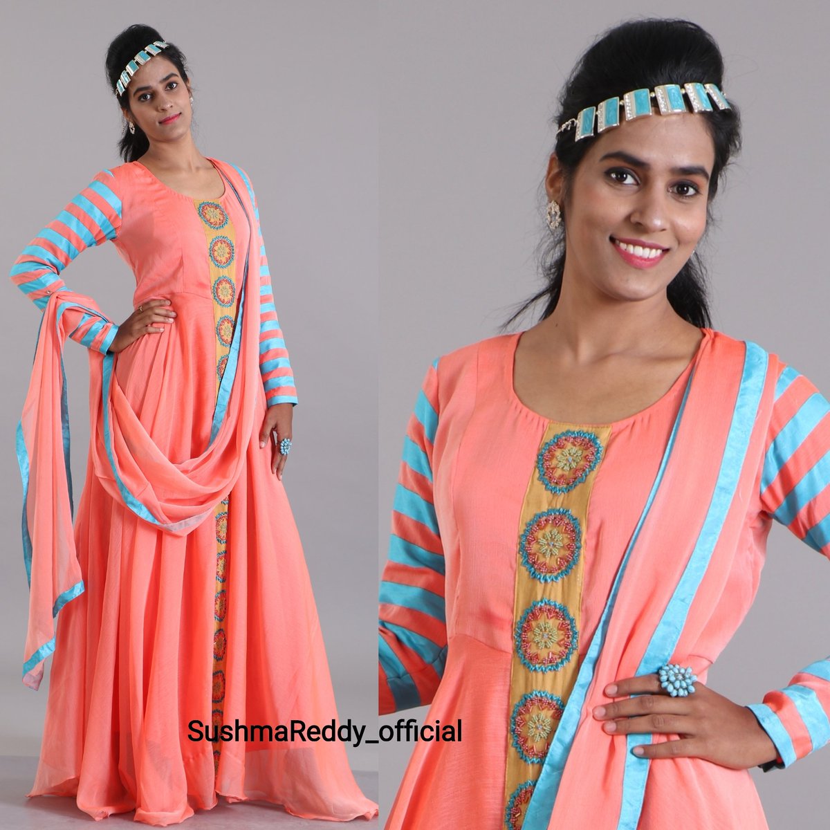 Sushma_Official's tweet image. THE THEME "....MOROCCAN MAGICA...." #richness #decorative #solidcolours #royaldesigns #talaverastyle #folkfloralmotifs #independentdesignes #exotic #geometric #patterns #glamorousgold #coralpeach #deepblue #amberbrown #dustygreen #beige #rawsilkfabric #milkychiffonfabric