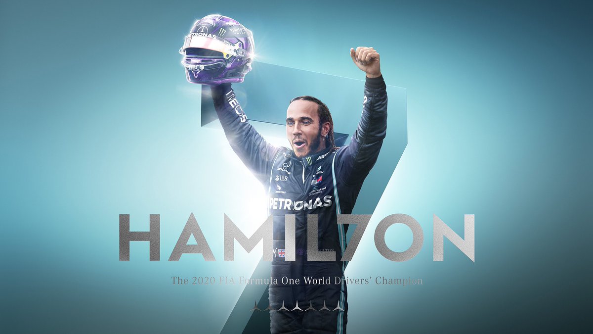 Today <a href="/LewisHamilton/">Lewis Hamilton</a> won his 7th world championship making him the most successful F1 driver of all time. Winners are made by #teams and there are 1,750 people that work for <a href="/MercedesAMGF1/">Mercedes-AMG PETRONAS F1 Team</a> - congrats to everyone of them too!