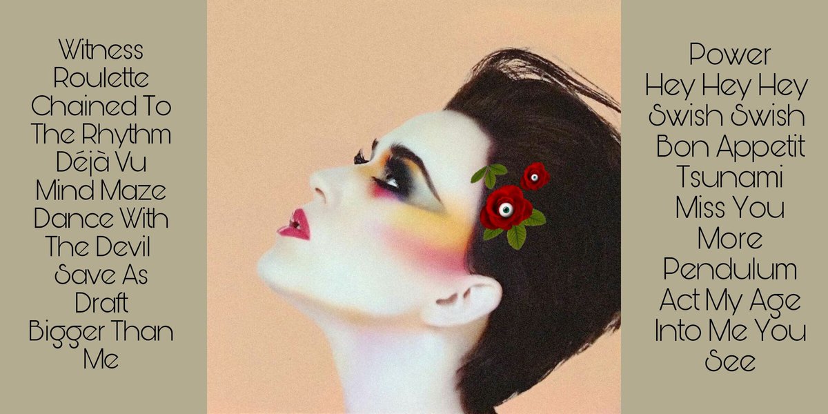 Behind the hate: WITNESSWhy was Katy Perry so attacked on her fourth studio album? She deserved it?Interpreting every song with the hardest moments of Katy Perry's careerI changed the order of the tracklist to give it a cohesion according to the events in her life.