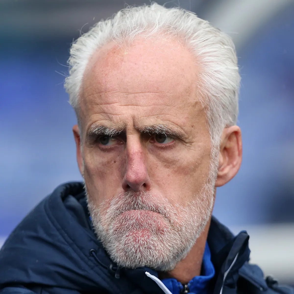 Mick McCarthy, but as you scroll down he gets happier.(THREAD)