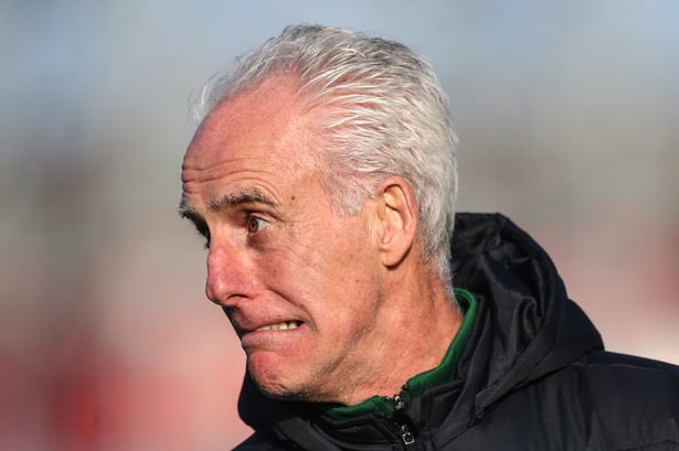 Mick McCarthy, but as you scroll down he gets happier.(THREAD)