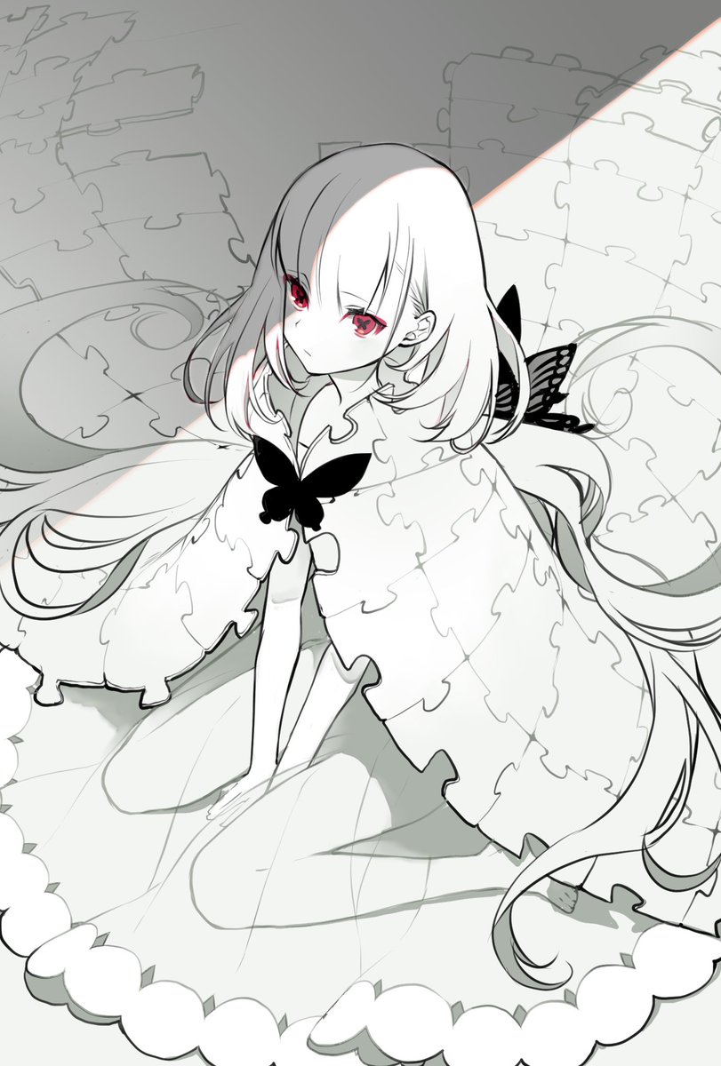 #皆さん線画と塗った後を見せてください
絶対残ってないと思ってたけど線画残ってたよ 