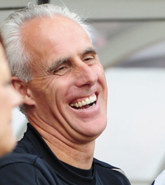 Mick McCarthy, but as you scroll down he gets happier.(THREAD)