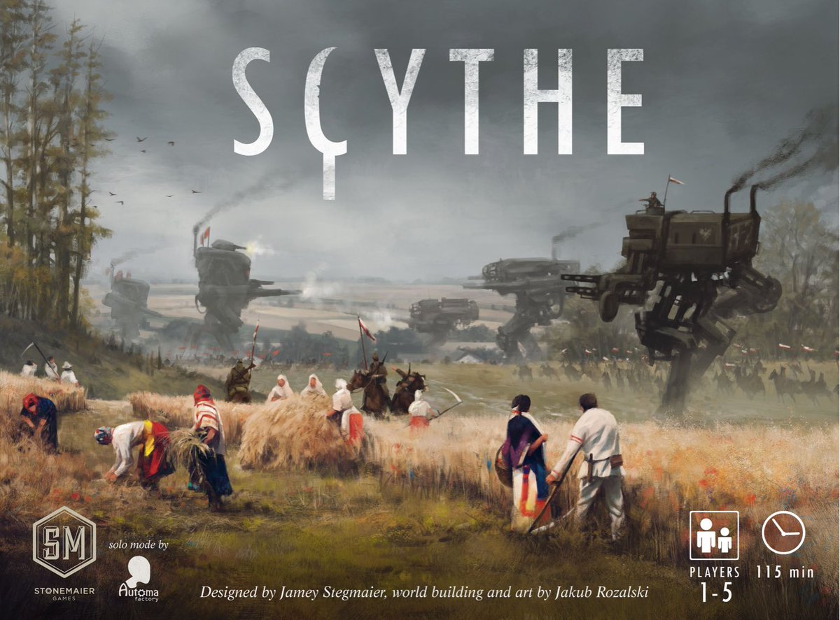 GladdingSean's tweet image. Won #Scythe on 2020-11-15 with 2 players, winning score: 131 #bgstats