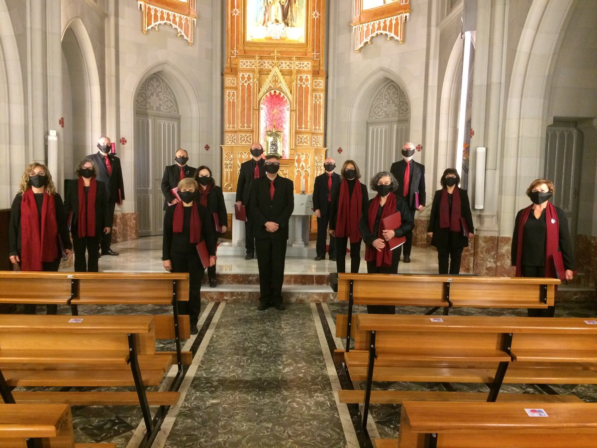 StudiumVCCambra's tweet photo. Retrobem la Nostra Musica 2020. Massamagrell 15/11/2020. #Dival #SanNicolás #studiumvocale #sanjosemariaescriva https://t.co/Bl65KT0O96