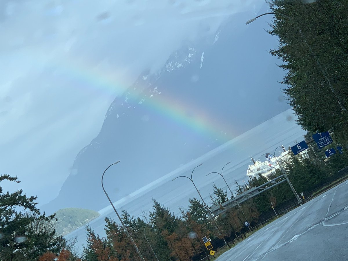 gordrd's tweet photo. @BCFerries #horseshoebay where’s the pot of gold? https://t.co/VrhZQNElTD