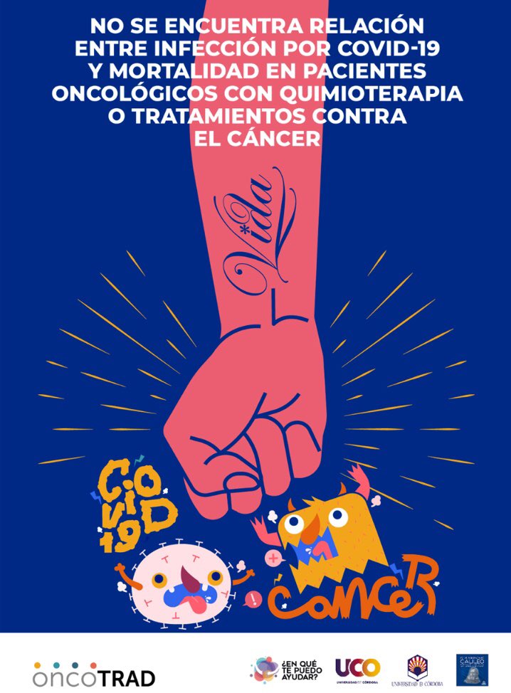 navarrotradmed's tweet photo. Proyecto #OncoTrad de @IngridCobos1 @juahaba @Univcordoba: infografías oncológicas en el punto de encuentro entre medicina,  traducción y artes gráficas.
Info: ➡���https://t.co/v3iqgeBfWn
cc @GraficaMedicina https://t.co/HNVOBE2tAM
