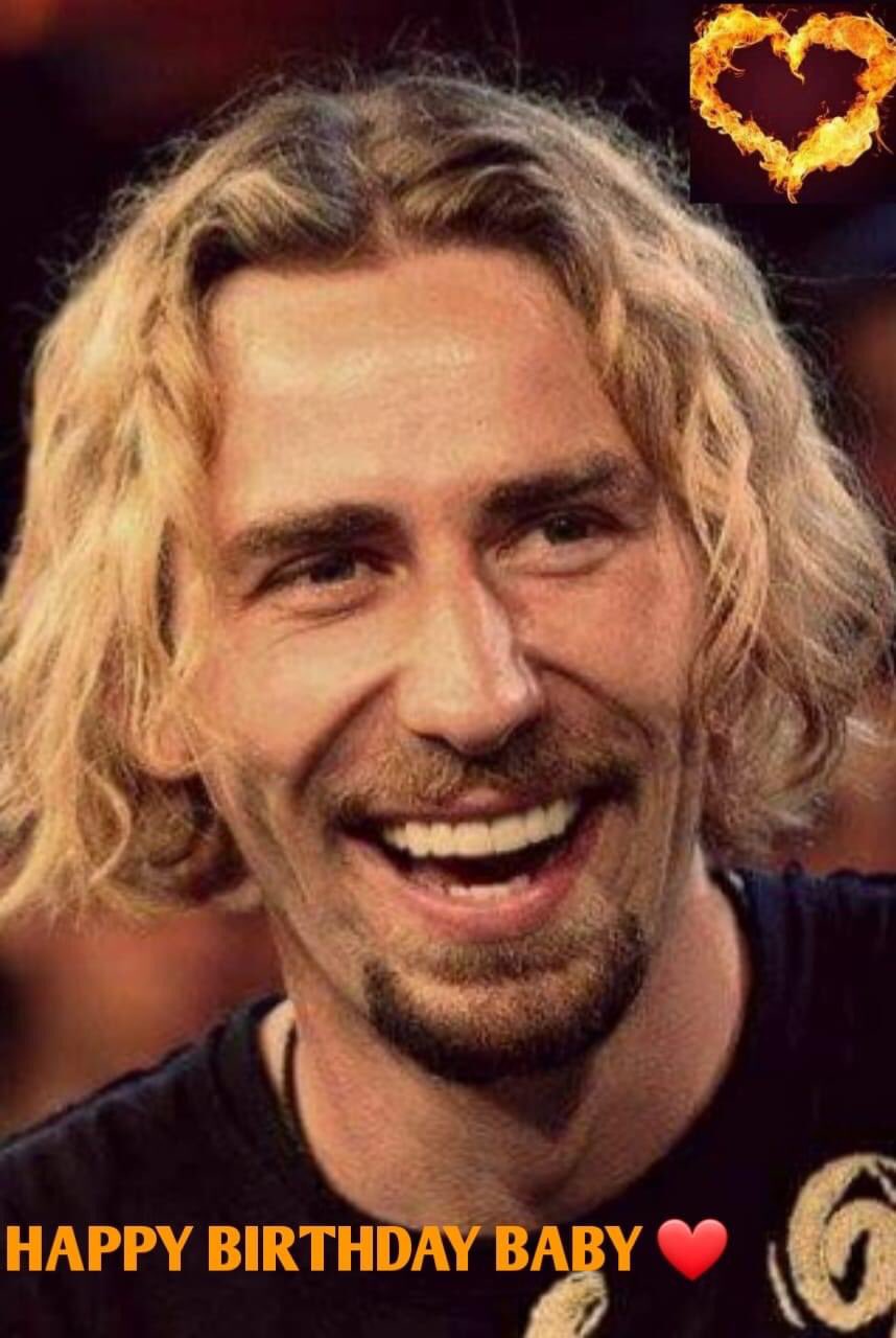 Happy birthday chad kroeger i wish you were my celebrity replyguy  