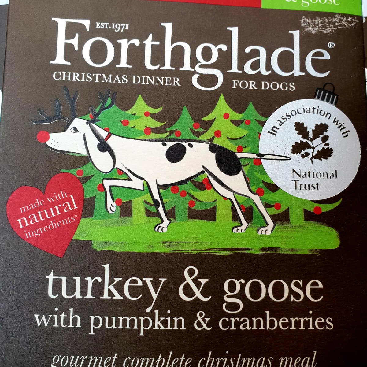 BognorS's tweet photo. Christmas dinner for dogs
@Forthglade 
#shoplocal #petsupplies #dogschristmas #bognorpetsupplies https://t.co/YbU5me7cq8