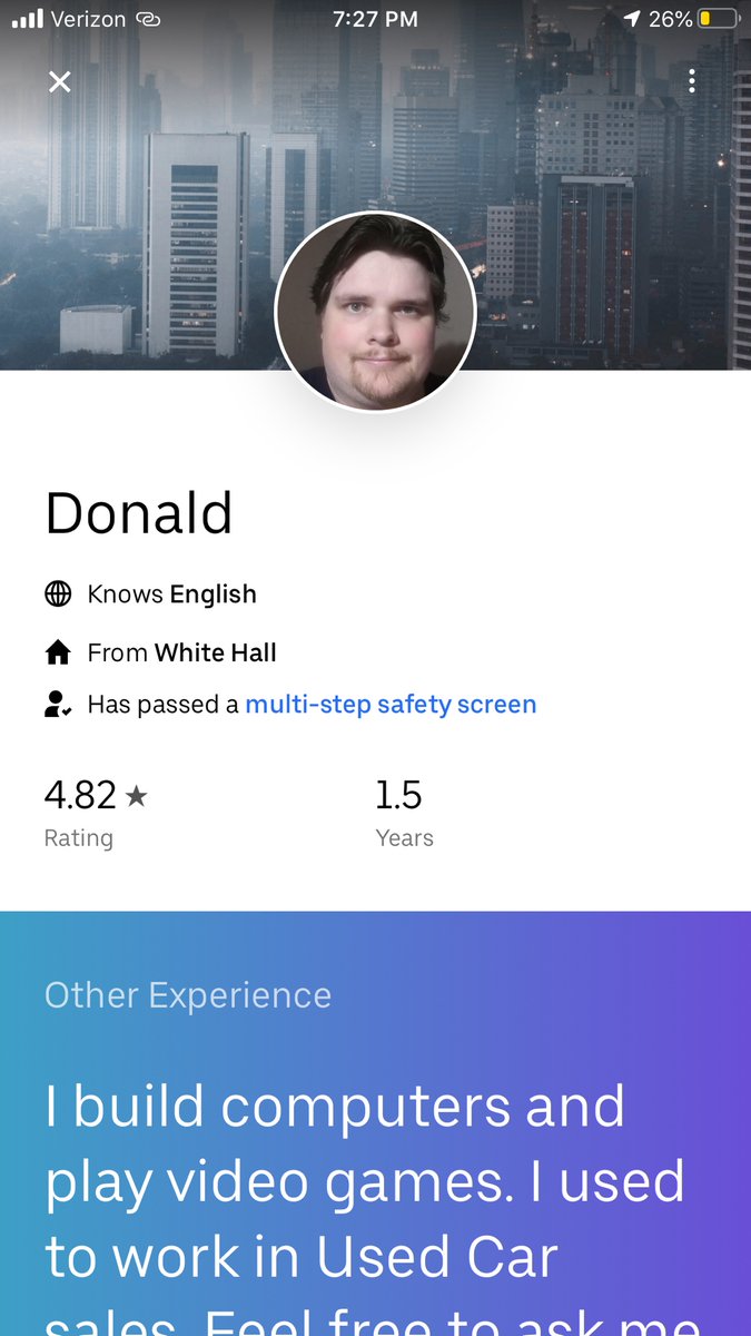 AllisonPaigeAll's tweet photo. DO NOT RIDE WITH THIS UBER DRIVER
STOLE MY PHONE
#Uber #UberDriver
I am a 5 star customer who always tips 50% but I will never be riding with Uber again. @Uber https://t.co/obIaadsMEI