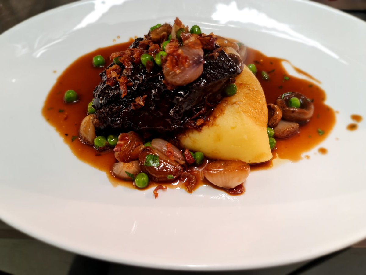 HopetounBB's tweet photo. 🎉 Opening Announcement 🎉
We had a tasting session today for all the staff - Everything cooked freshly in our kitchen...one of the favs was the daube of beef! We are opening Tuesday! 10am - 6pm. Full menu 12-6 (last orders 5.15pm). Call 01506 539075 to book!! https://t.co/JIY6boef6M
