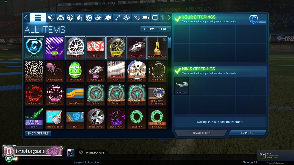 RL_Germany's tweet photo. Damit haben die Gewinner ihre Preise erhalten. Gz nochmal an @xNiksen und ganz @TRTeSportsRL Blue X für das Gewinnen unseres 1500 Member Turniers! https://t.co/jjciyoj47D