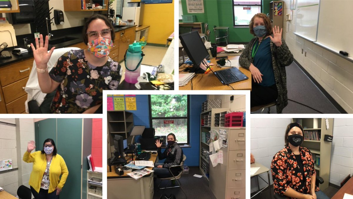 eastcarymiddle's tweet photo. Why, yes, our sixth grade teachers are ready for Cohort 1/A on Monday! #IMPowered @colleen_kirksey @DebbieStanglin @rubackecms @ImpSnyder @anmartinECMS #Return2School https://t.co/oalmw0w7gE