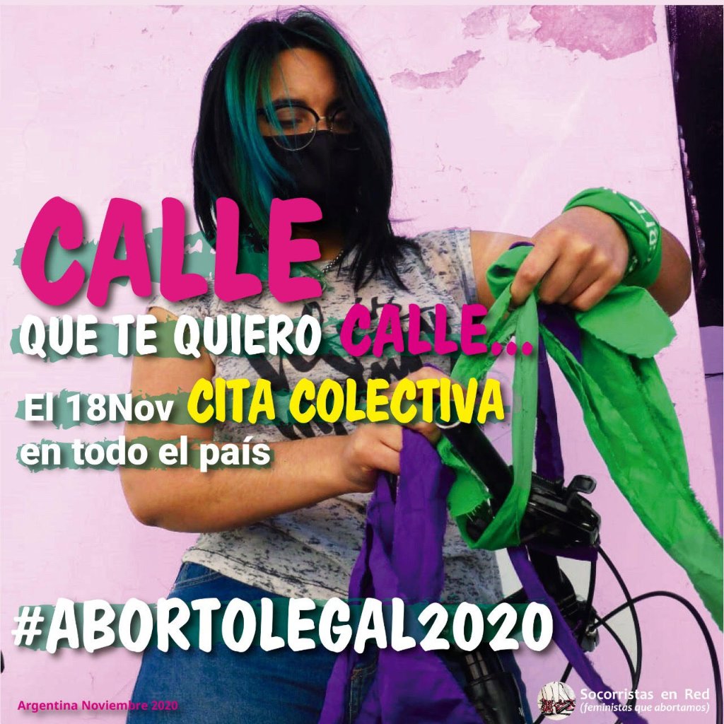 socorristasarg's tweet photo. 🗓 El 18 de noviembre volvemos a las calles en todo el país con la @CampAbortoLegal.
A las calles, aunque se presente el martes el proyecto del ejecutivo nacional. 
A las calles, para insistir por #AbortoLegal2020  

AHORA ES EL MOMENTO.
📢Hoy nos preparamos. El 18/11 MARCHAMOS. https://t.co/ClKxptmWFn