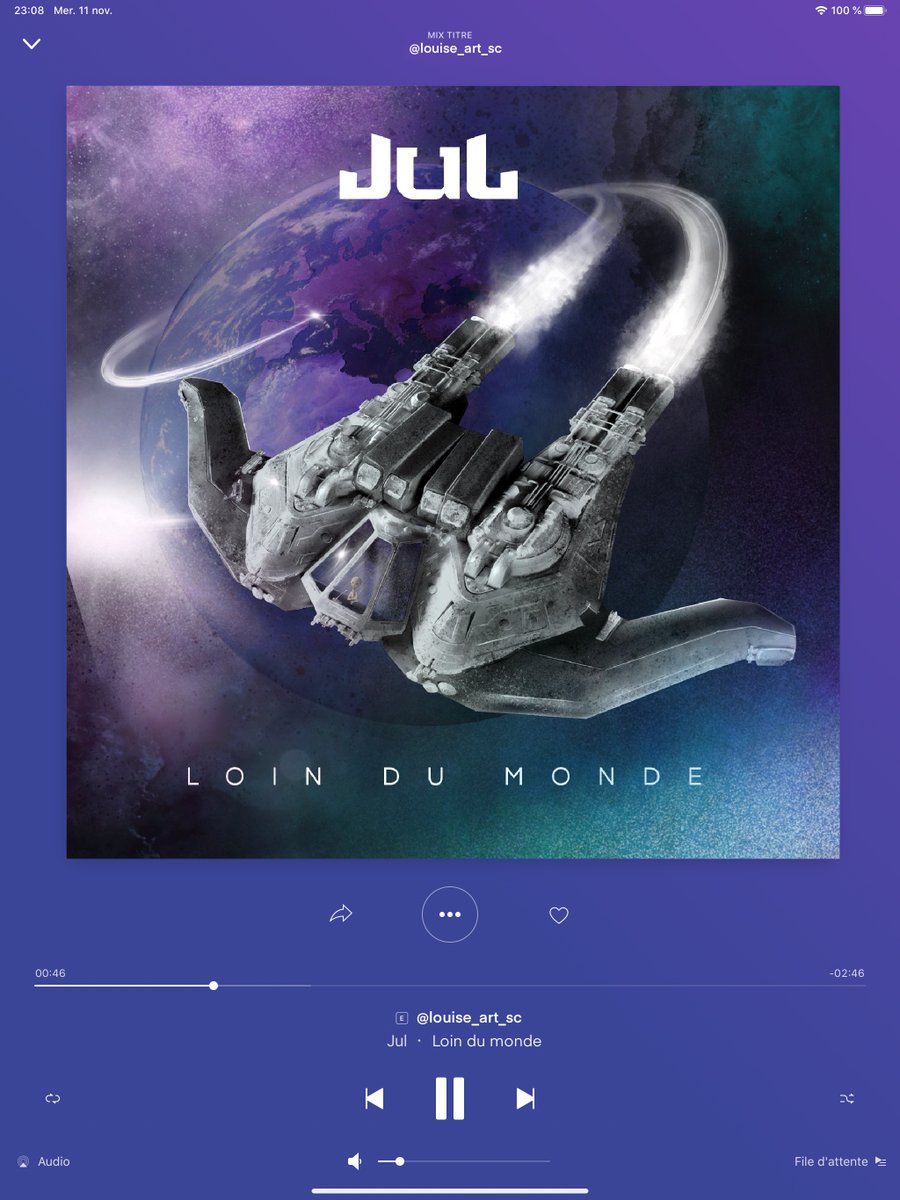 Louise_Art_Sc's tweet photo. @jul Voilà ma proposition de pochette pour le prochain album #loindumonde de #jul ! 
Une navette spatiale en signe JUL, conduite par l'Ovni et partant de Marseille pour survoler le monde... Si ça vous plaît, partagez !
#JulCover #MARSEILLECAPITALERAP 
Instagram : 
@louise_art_sc https://t.co/P3cW8LuAa6