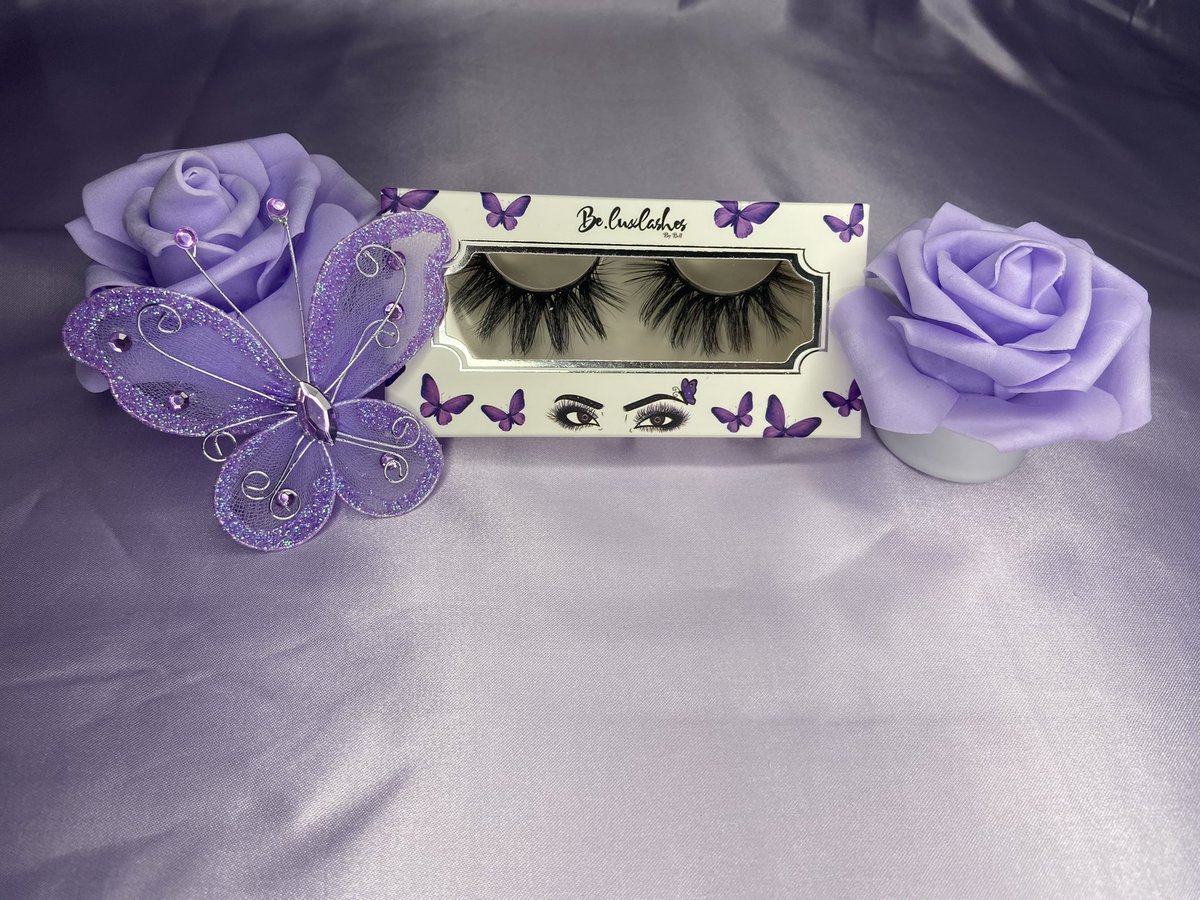 Be_luxlashes's tweet photo. Butterfly collection🤍 3 of 3 Faux mink lashes 💜 $6 a pair.

Available NOW !!!!💜🤍📢📢

•Faux Mink Strip Lashes
•Up to 15 Wears
•Lightweight
•22MM
-

#be_luxlashes #supportme #striplashes #lashes #viral  #explorepage #makeup #makeupartist #share #repost #butterfly #fauxmink https://t.co/E6VzlwAj60