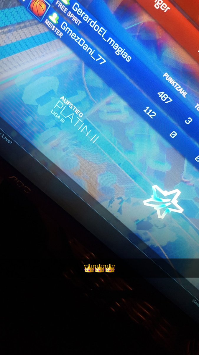 Basketball eingerankt ✌👑 rocket league