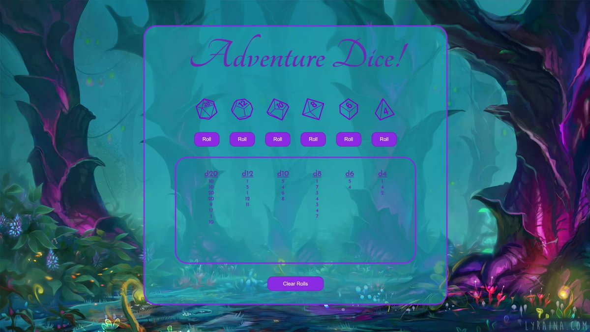 EnbySaurusCodes's tweet image. Project 3 for bootcamp is looking pretty! Now to decide between the 2 different mobile layouts I&apos;ve designed and tested... this could take a while. 

@junocollege #cohort30 #CodeNewbie #EnbiesWhoCode