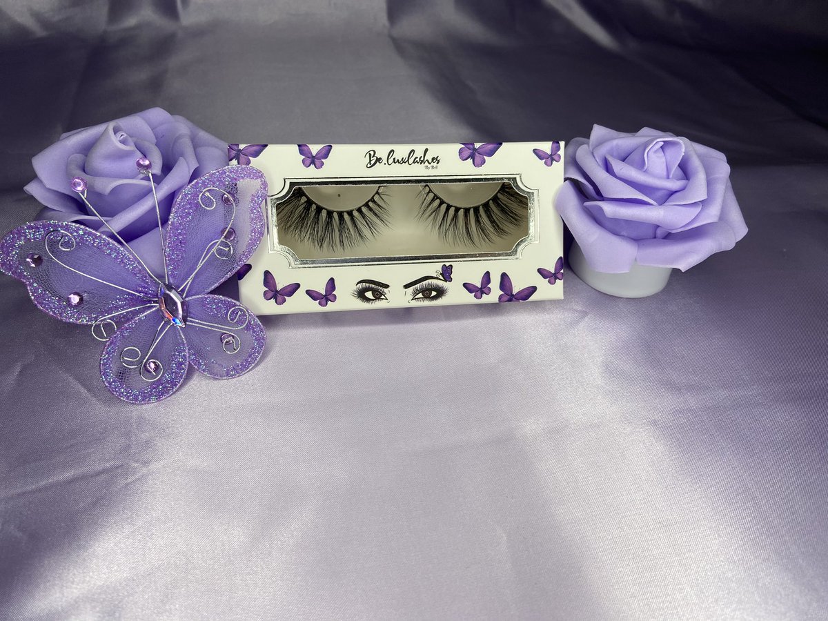 Be_luxlashes's tweet photo. Butterfly collection🤍 2 of 3 Faux mink lashes 💜 $6 a pair.

Available Friday 11/13

•Faux Mink Strip Lashes
•Up to 15 Wears
•Lightweight
•22MM
-

#be_luxlashes #supportme #striplashes #lashes #viral  #explorepage #makeup #makeupartist #share #repost #butterfly #fauxmink https://t.co/nM9vzlWv78