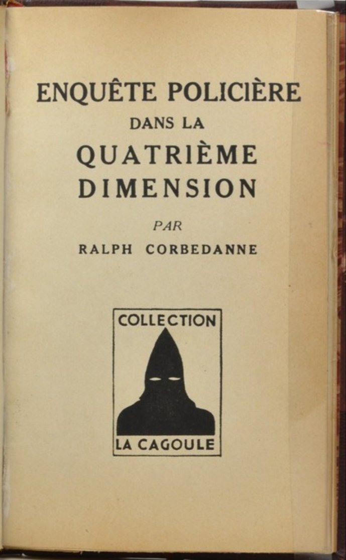 The imprint's name was also problematic. La Cagoule had been the name of a pre-war pro-fascist terror group that tried to bring down The Third Republic. Perhaps a different title for the collection would have been better.