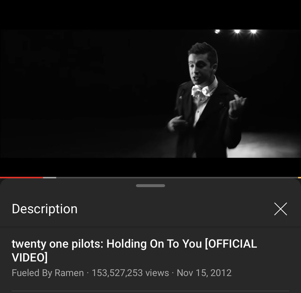 🎥| 8 years ago today, @twentyonepilots released the iconic Holding onto You music video