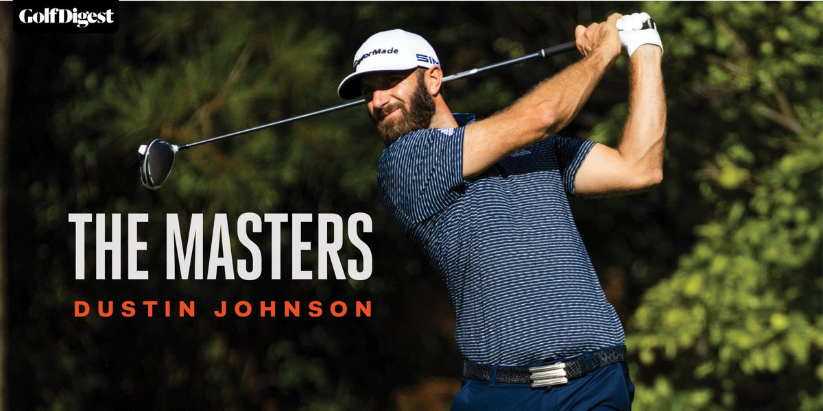 GolfDigest's tweet photo. Second major victory: ✔️.

Dustin Johnson goes wire-to-wire to win the Masters by five shots at 20-under par. He sets the record for the lowest 72-hole score at Augusta National. #themasters

(📸:@benwalton_gd for Golf Digest) https://t.co/lWo8fDQlfS