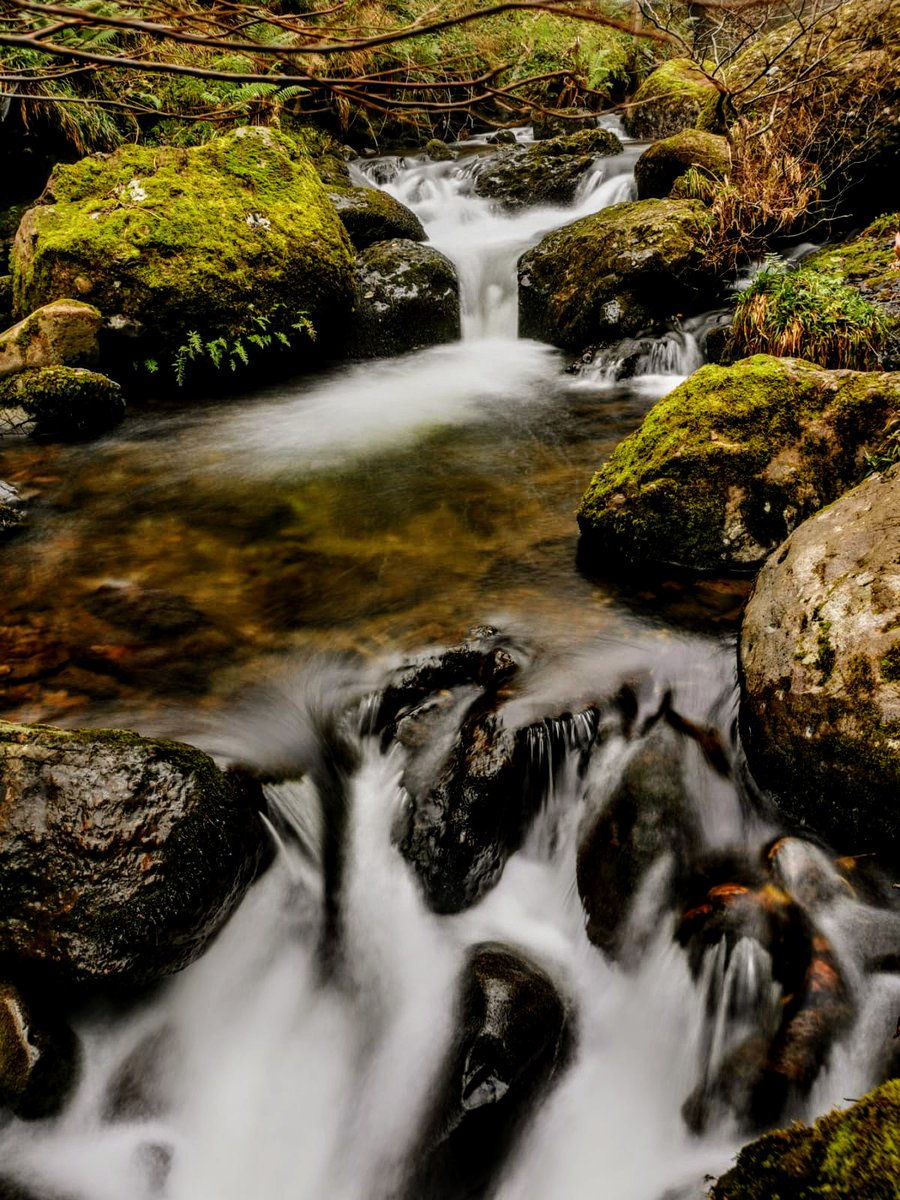 Although the lovely burnt autumnal colours are starting to fade, this gives us a perfect excuse to focus on the wonderful cacades of water that make the Glen so magical.