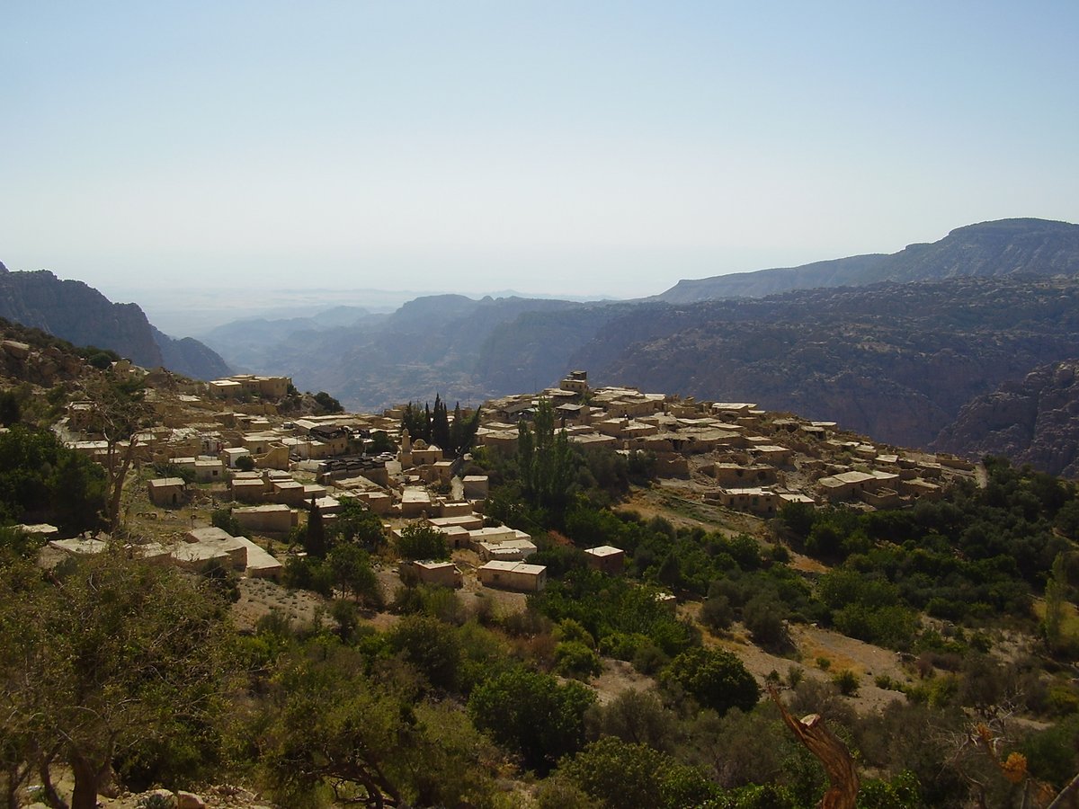 I still really, really miss travelling, part 16: Wadi Dana, Jordan, 2009. I drove up from the south (Wadi Rum) back up to Amman - and the views looking towards Israel were stunning all along the way.