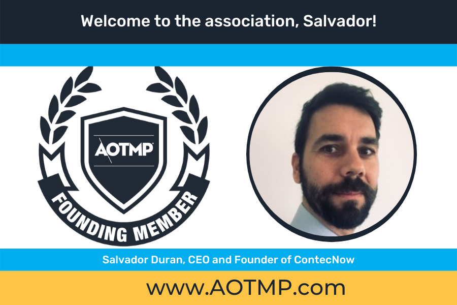 AOTMP's tweet photo. Please welcome our newest Founding Member, @ContecNow's Salvador Duran to the AOTMP® member community!

#telecom #telecommunications #informationtechnology #digital #technology https://t.co/H3he093u9e
