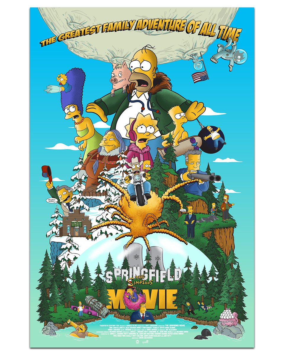 Spider-Pig approved limited edition 'The Simpsons Movie' print by artist @m4inger

Available on our site here: l8r.it/Ezdg

#GermainBarthelemy #SpokeArt #art #artist #print #poster #Simpsons #BartSimpson #Homer #Marge #LisaSimpson #SpiderPig #Springfield #Krusty
