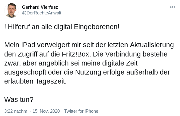 WichtelWatch_OL's tweet photo. Ein Hilferuf des IB-Anwalts und AfD-Stadtrates Gerhard Vierfuß aus Oldenburg. Wer kann ihm helfen?
#ibster #noib #nonazis #noafd https://t.co/8W0p6rDzL8