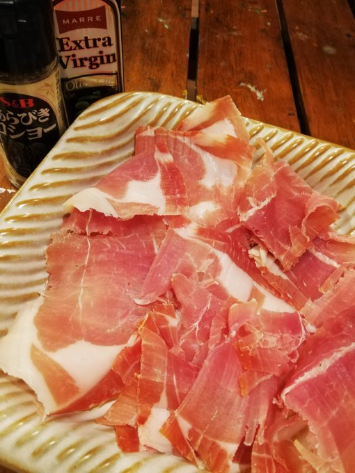 生ハム原木のtwitterイラスト検索結果 古い順